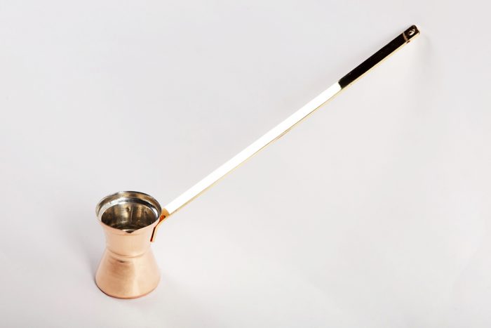 L1040 Copper coffee pot with large handle