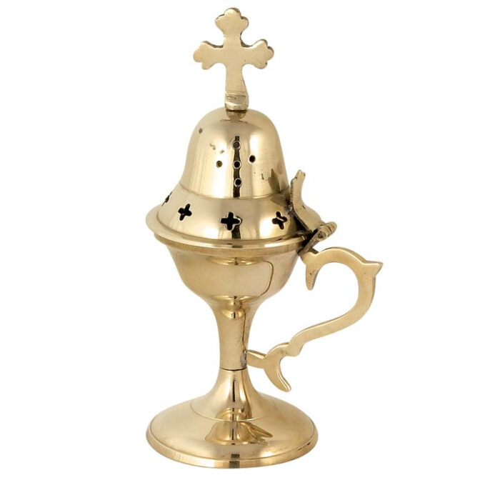V3068 Censer  cross  18cm