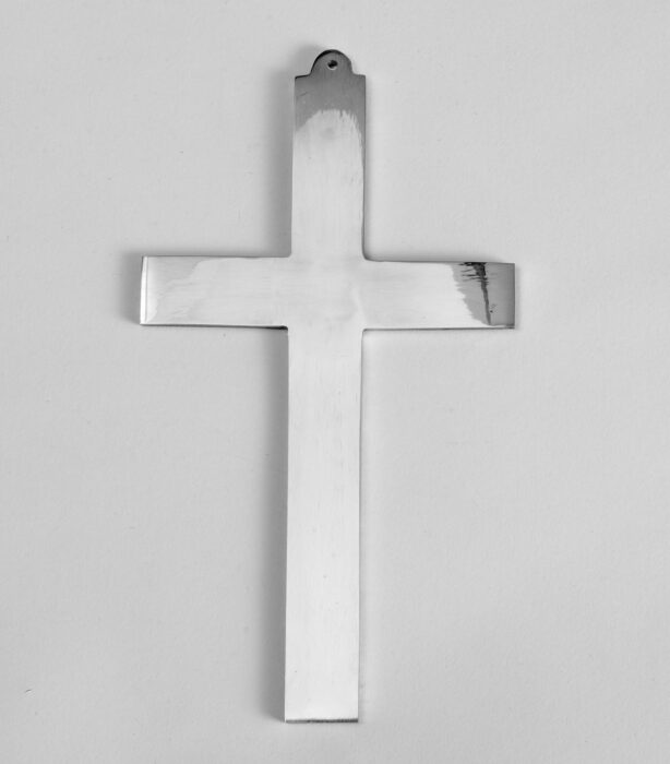 S5205N Σταυρός λείος ίσιος 30 cm νίκελ